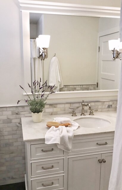 DIY Bathroom Makeover Before And After