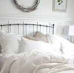 Messy bed