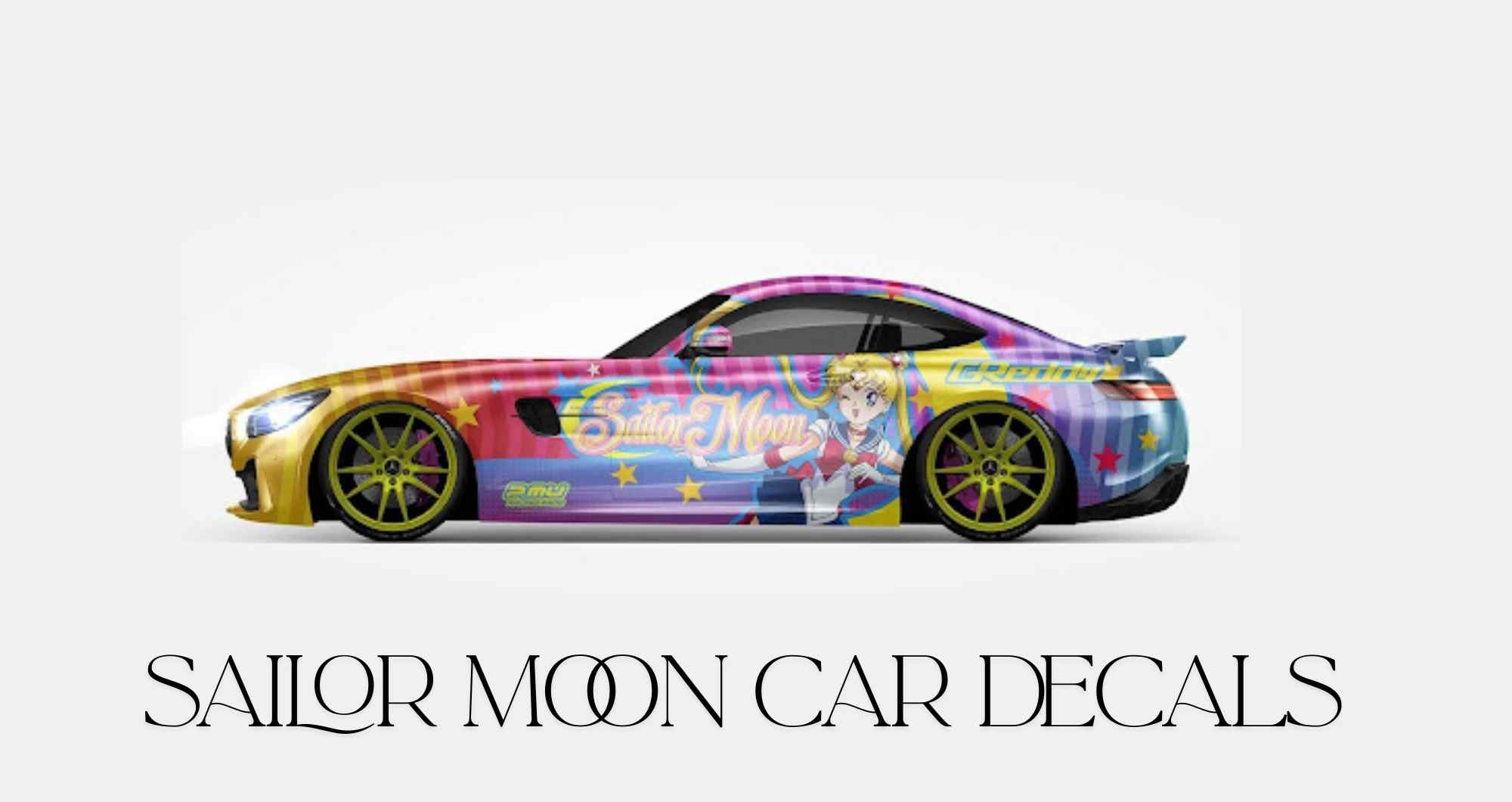 Sailor Moon Car Decals