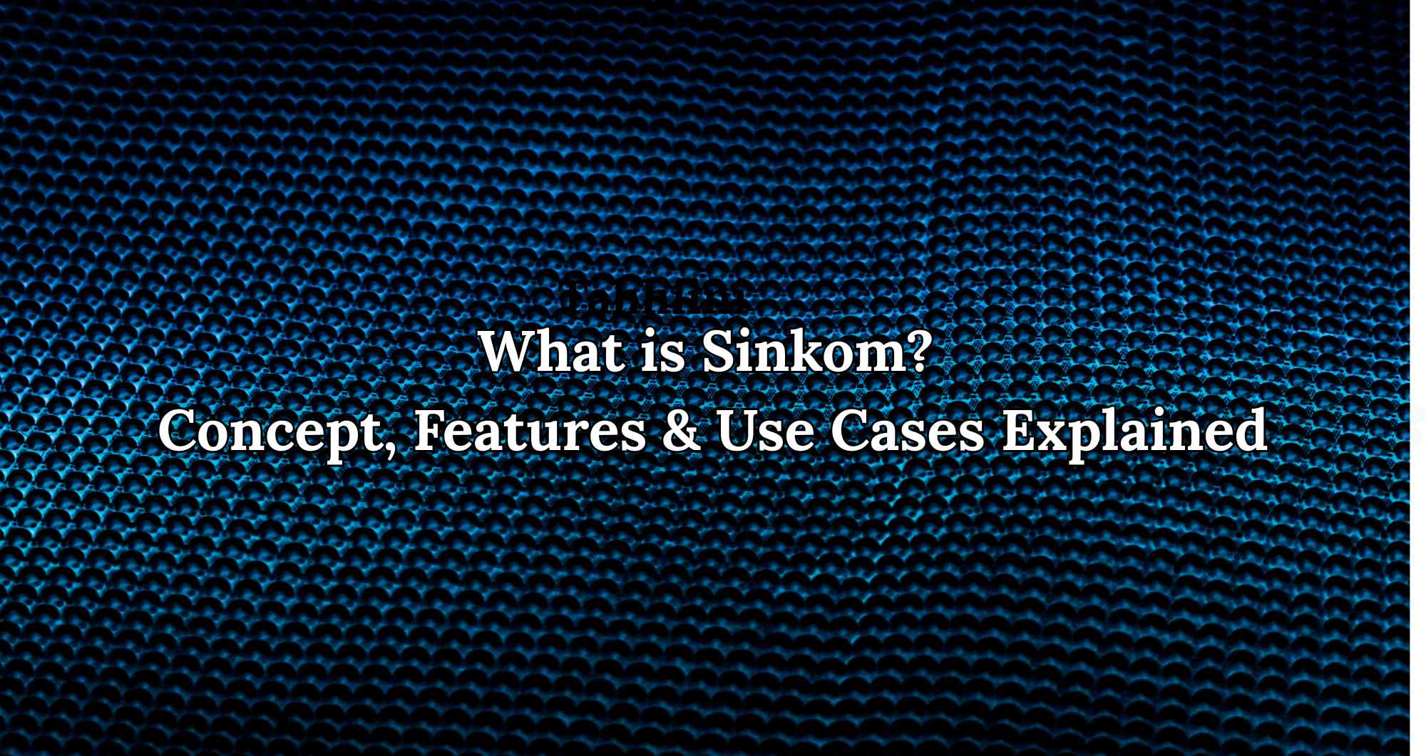 Sinkom