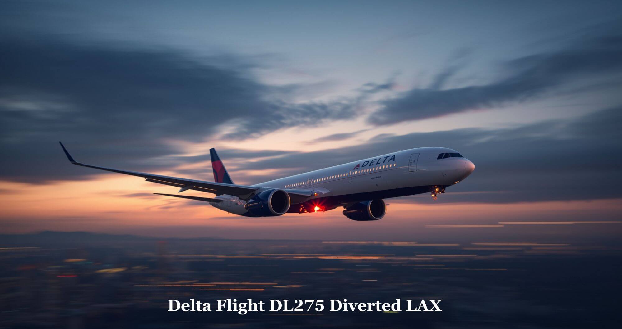 Delta Flight DL275 Diverted LAX