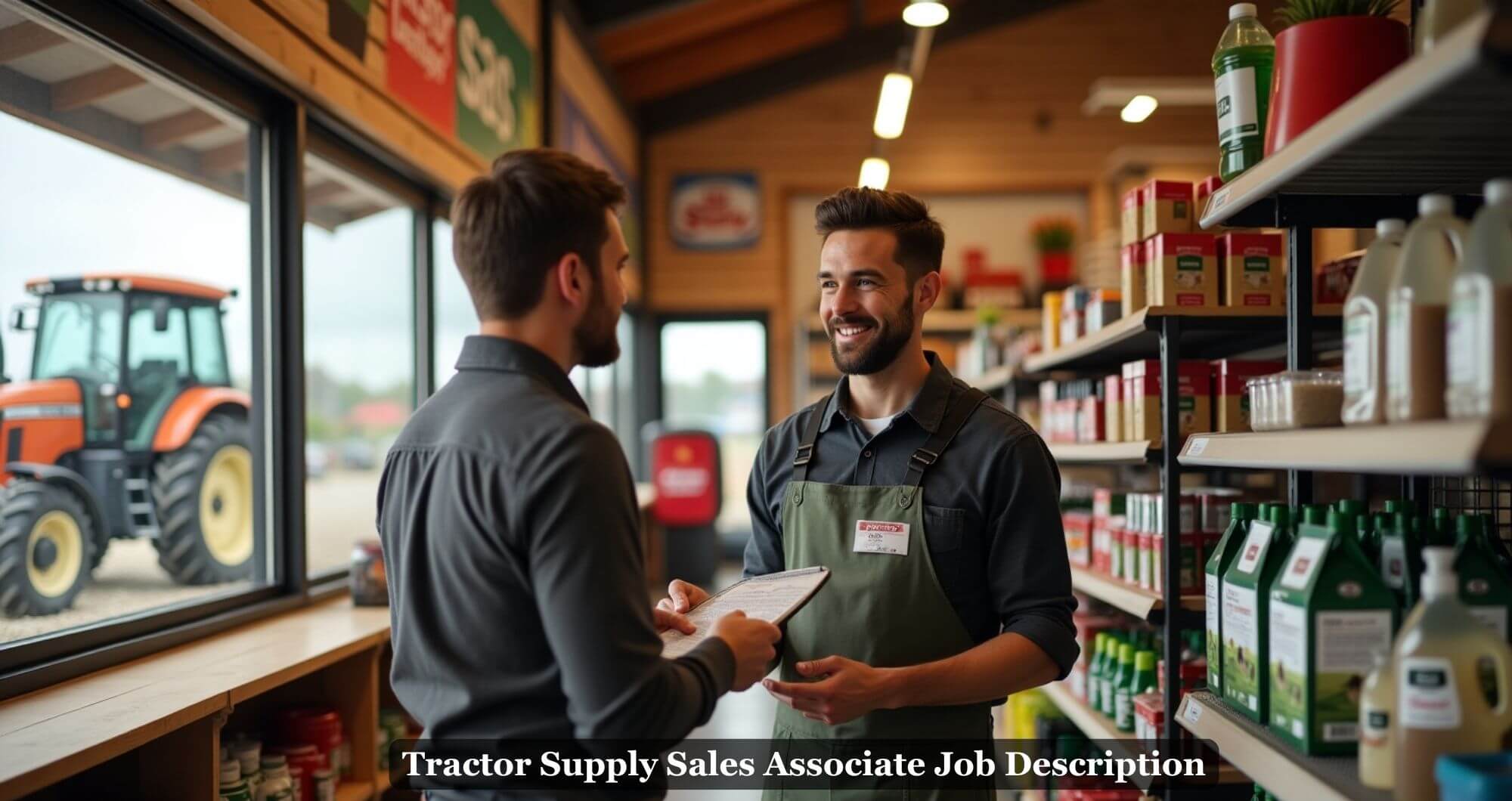 Tractor Supply Sales Associate Job Description