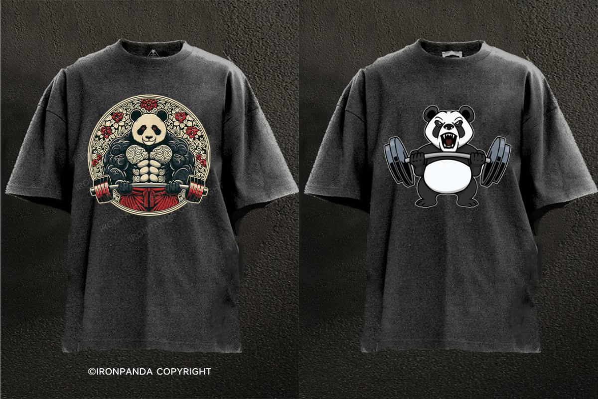 IronPandaFit Gym Shirts