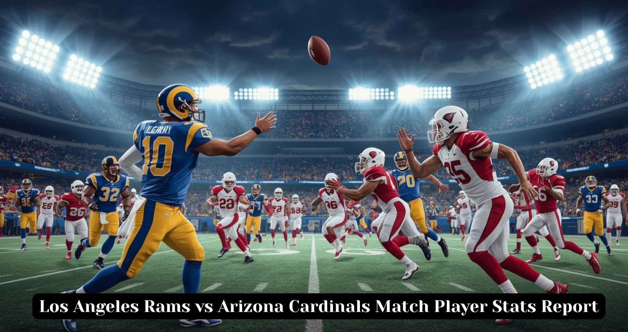 Los Angeles Rams vs Arizona Cardinals Match Player Stats