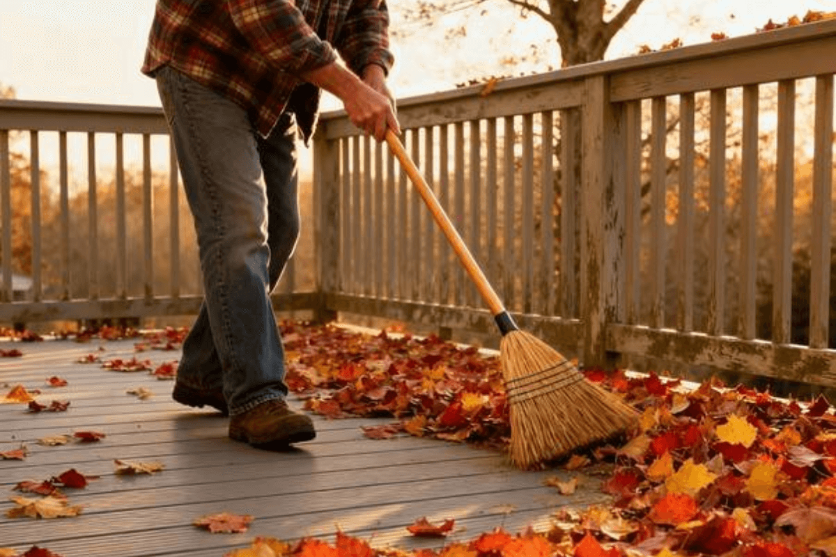 Composite Deck Cleaning