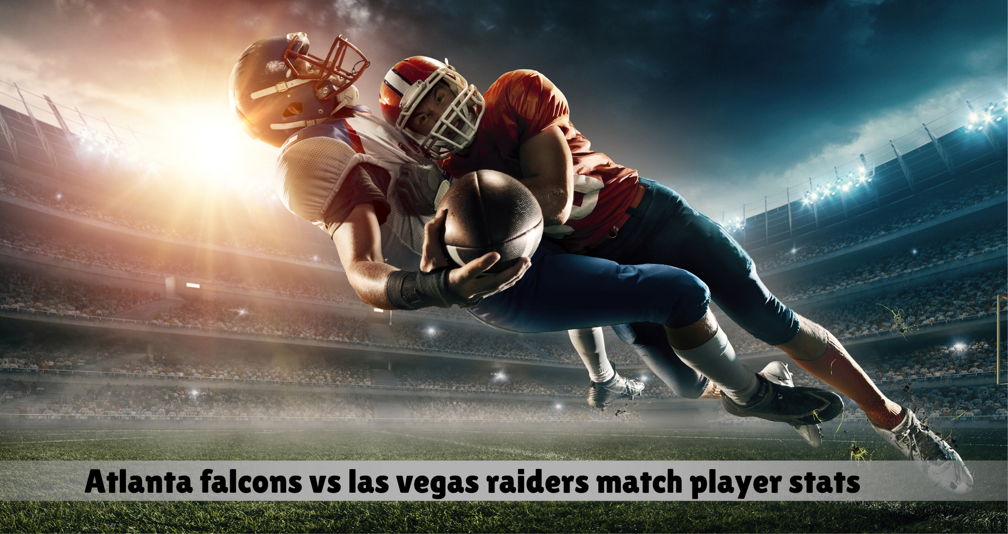 atlanta falcons vs las vegas raiders match player stats